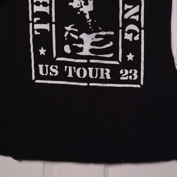 The Offspring: Let The Bad Times Roll Tour 2023 USED Raglan Shirt (M, Rock) - Picture 8 of 8